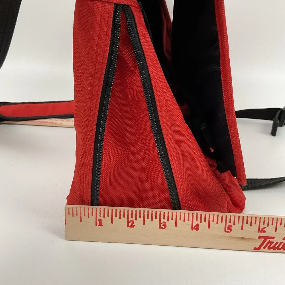 GH Bass Co Orange Messenger Bag Laptop Shoulder‎ Crossbody Work Travel Bag